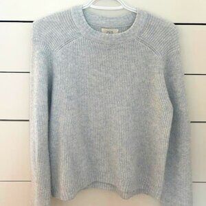 Zara kids blue knit sweater